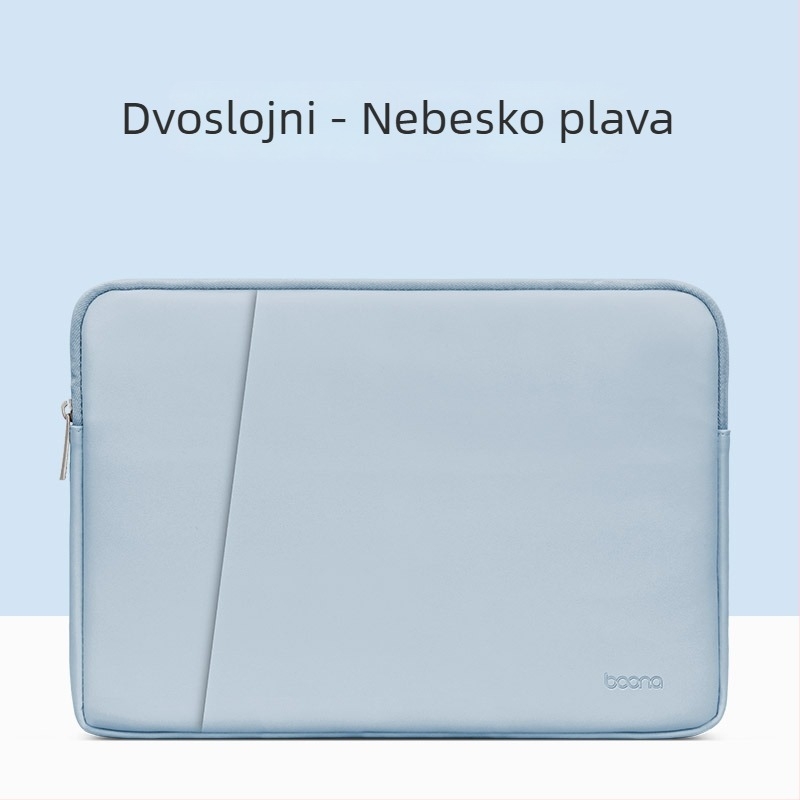 Baona kožna futrola za laptop s unutarnjom podstavom – ovčja koža, nosivost 5 kg, jesen 2023