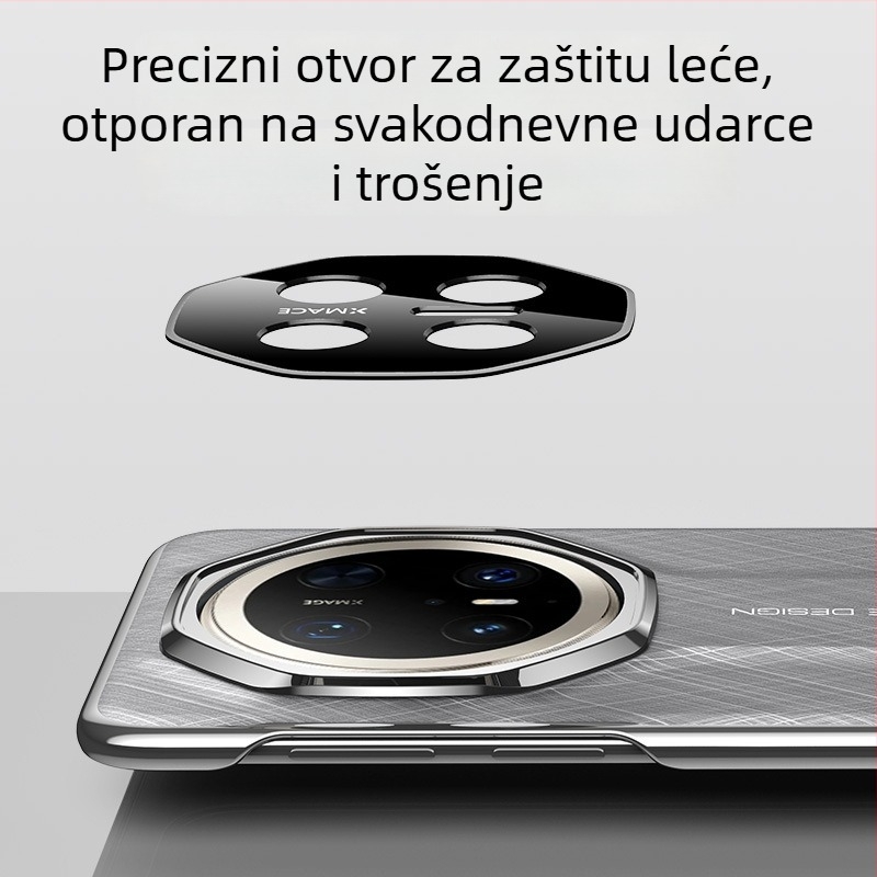 Korisnik za telefon s motivom zlatne niti i srebrnog brokata za Huawei Mate70 Pro i Honor Magic7 – potpuno pokriće