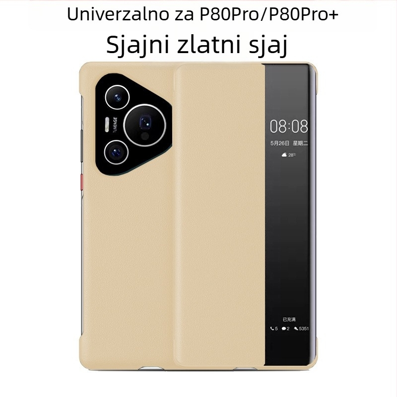 Kožna flip futrola za Huawei – umjetna koža, injekcijsko oblikovanje, otpornost na pad, anti-klizanje, poslovni stil