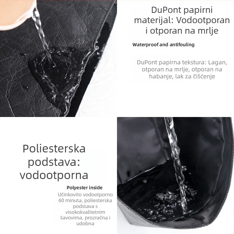 Unutarnja vodootporna podstava za Loewe Puzzle Fold Tote torbu; sklopivi organizator od Dupont papira