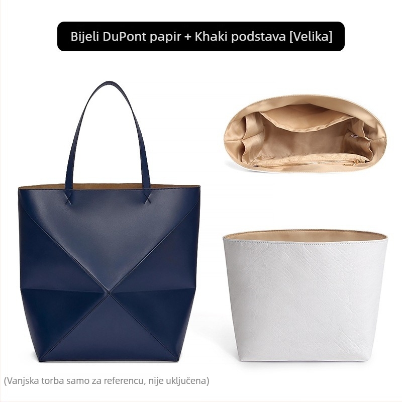 Unutarnja vodootporna podstava za Loewe Puzzle Fold Tote torbu; sklopivi organizator od Dupont papira