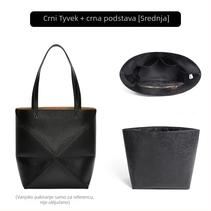 Unutarnja vodootporna podstava za Loewe Puzzle Fold Tote torbu; sklopivi organizator od Dupont papira