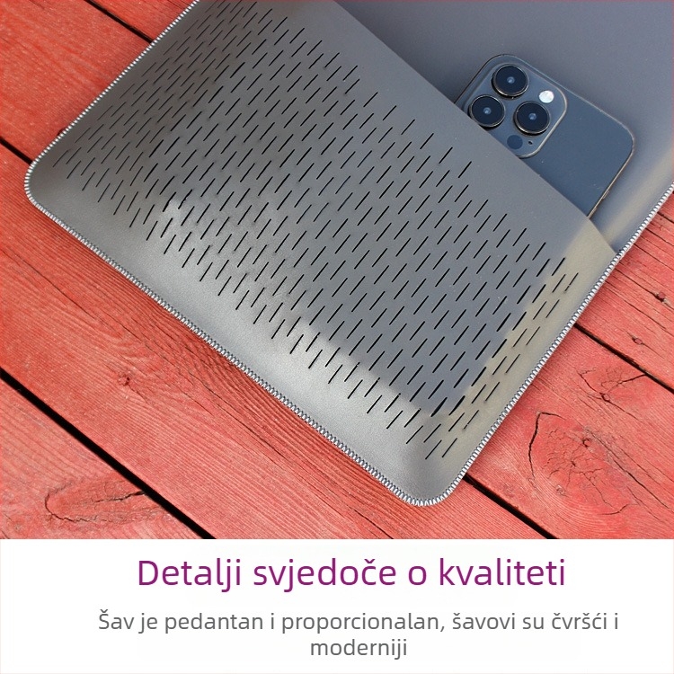 Unutarnja torba za MacBook Pro/Air — umjetna koža, liner bag, Kapok bay