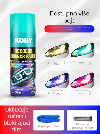 Film za promjenu boje svjetala automobila – za prednja i stražnja svjetla | Marka: Drugo; Materijal: Drugo; Jamstvo: Drugo