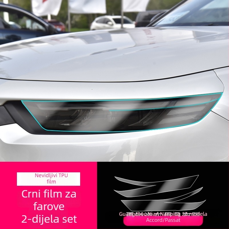 Auto interijerni zaštitni film za zaslon navigacije/ instrument ploče Accord / Yingshi Pai, TPU materijal; prilagodljivo obradivanje; licencirana privatna marka.