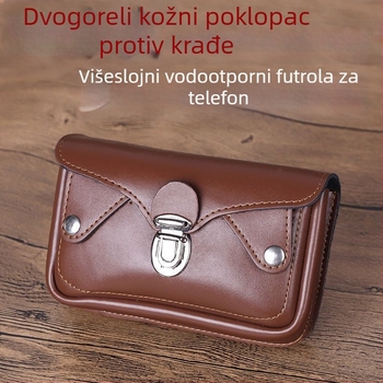 Torba za mobitel od prave kože, podstava od teleće kože, brend Unique, proljeće 2025