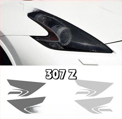 TPU film za promjenu boje prednjih i stražnjih svjetala Nissan 307Z — puni komplet za Sylphy, X-Trail i Teana