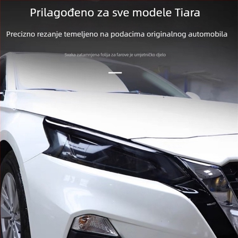 TPU film za promjenu boje prednjih i stražnjih svjetala Nissan 307Z — puni komplet za Sylphy, X-Trail i Teana