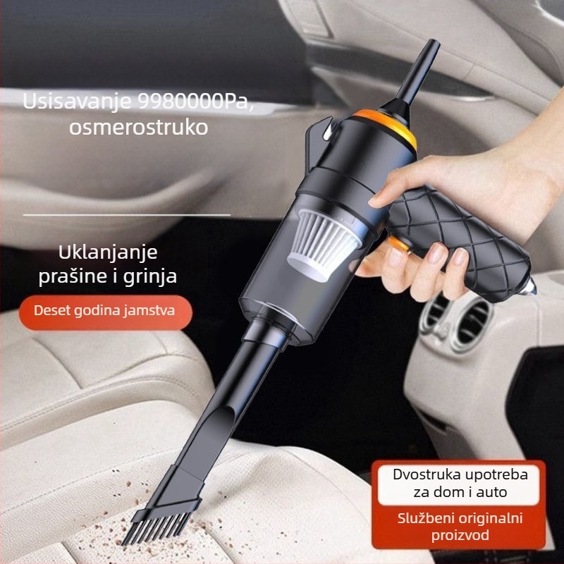 Automobilski usisavač s HEPA filtracijom, 11000 Pa usisna snaga, 220V napajanje, prenosni
