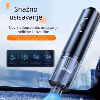 Bežični ručni usisavač za vozilo i dom, snažno usisavanje 25 kPa+, model M-2054, 36V, 100W, zamjenjiva baterija, trajanje rada 0-1 h