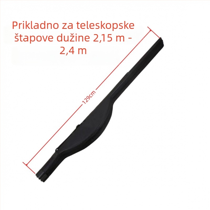 PVC torba za štapove, velika zapremina, preko ramena ili kao ruksak, odvojni pretinac za navijak