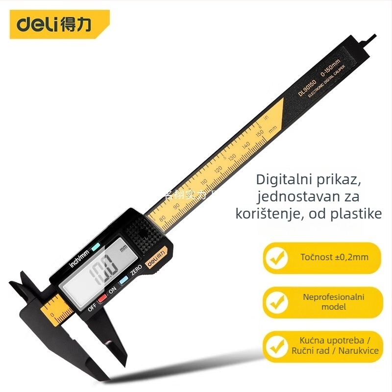 MINGXU Digitalni Kaliper – Visoko precizan Elektronički Mjeritelj za Žad Nakit