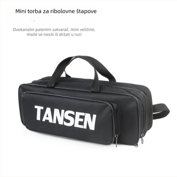 Torba za štapove — prijenosni mini dizajn, karbonska vlakna, podrijetlo Kina, višenamjenska za morski i ledeni ribolov