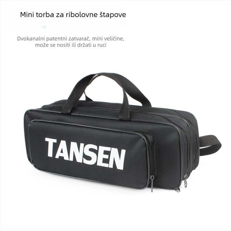 Torba za štapove — prijenosni mini dizajn, karbonska vlakna, podrijetlo Kina, višenamjenska za morski i ledeni ribolov