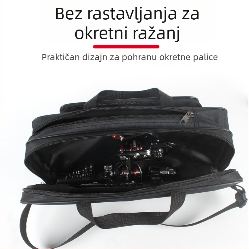 Torba za štapove — prijenosni mini dizajn, karbonska vlakna, podrijetlo Kina, višenamjenska za morski i ledeni ribolov