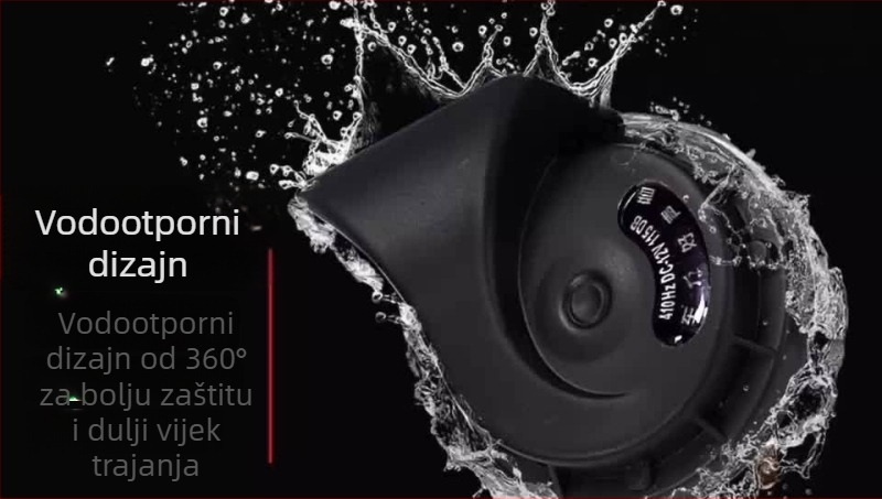 Automobilski klaxon 12V, 48W, 120 dB, frekvencija 510/410 Hz