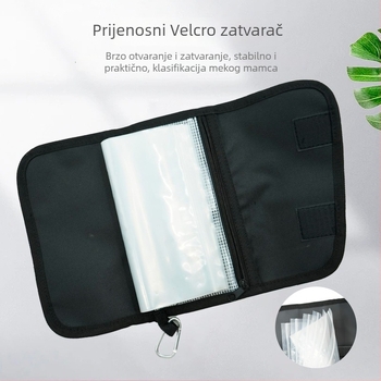 Torba za morski ribolov, vodootporna, velika kapaciteta, odvojiva torbica za meku mamac, izrađena od Oxford platna