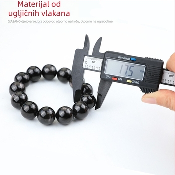 MAKLE digitalni mjerač s elektroničkim zaslonom, potpuno plastičan, kompaktan raspon 0-150 mm