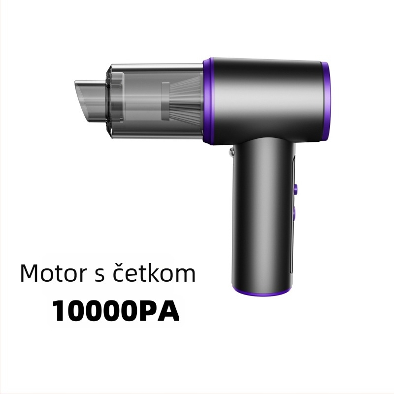 Bežični ručni usisavač za auto i dom s brushless motorom, snažno usisavanje 16.000 Pa