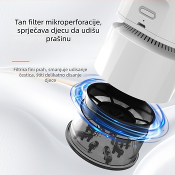 Mini stolni bežični usisavač, mokro-sušo čišćenje, 4W, napon ≤36V, usis < 10 kPa