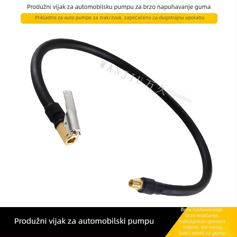 Bakrena zračna pumpa s produžnim cijevima, jednocilindarska, snaga ispod 80W, protok 50 L/min, model S-026