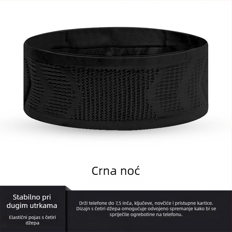 Najlon bežeći pojas torba, prozračna, smanjuje opterećenje, za vanjske sportove – proljeće 2025