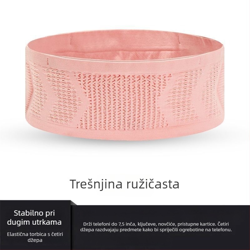 Najlon bežeći pojas torba, prozračna, smanjuje opterećenje, za vanjske sportove – proljeće 2025