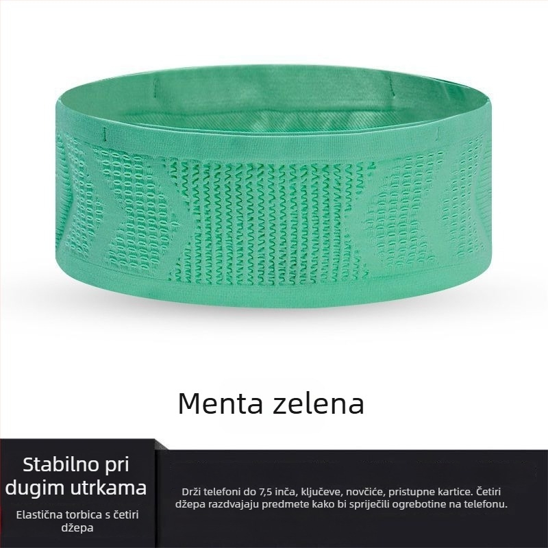 Najlon bežeći pojas torba, prozračna, smanjuje opterećenje, za vanjske sportove – proljeće 2025