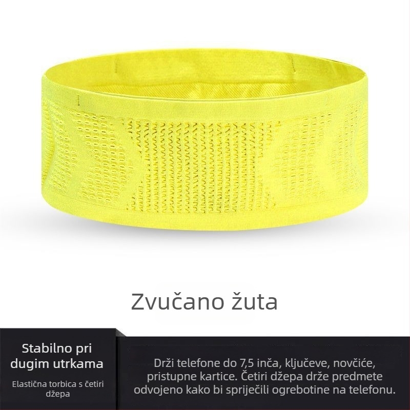 Najlon bežeći pojas torba, prozračna, smanjuje opterećenje, za vanjske sportove – proljeće 2025