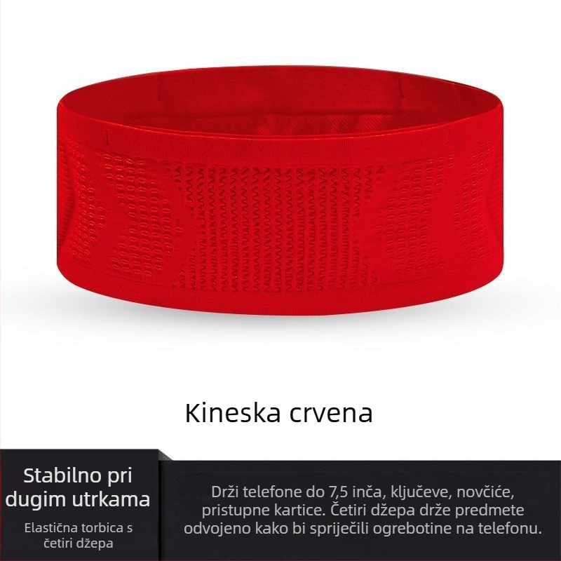 Najlon bežeći pojas torba, prozračna, smanjuje opterećenje, za vanjske sportove – proljeće 2025