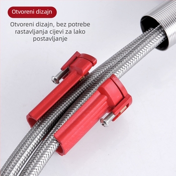Kuhinjski faucet: držač za brzo postavljanje protiv otpusta matice, za toplu i hladnu vodu, ABS tijelo, 32 mm priključci