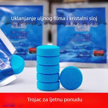 Automobilske effervencijske tablete za tekućinu za pranje vjetrobranskog stakla, koncentrirani otapalač masnog filma, sve sezone, 10 komada, model Yj-a2803-bhj-13t