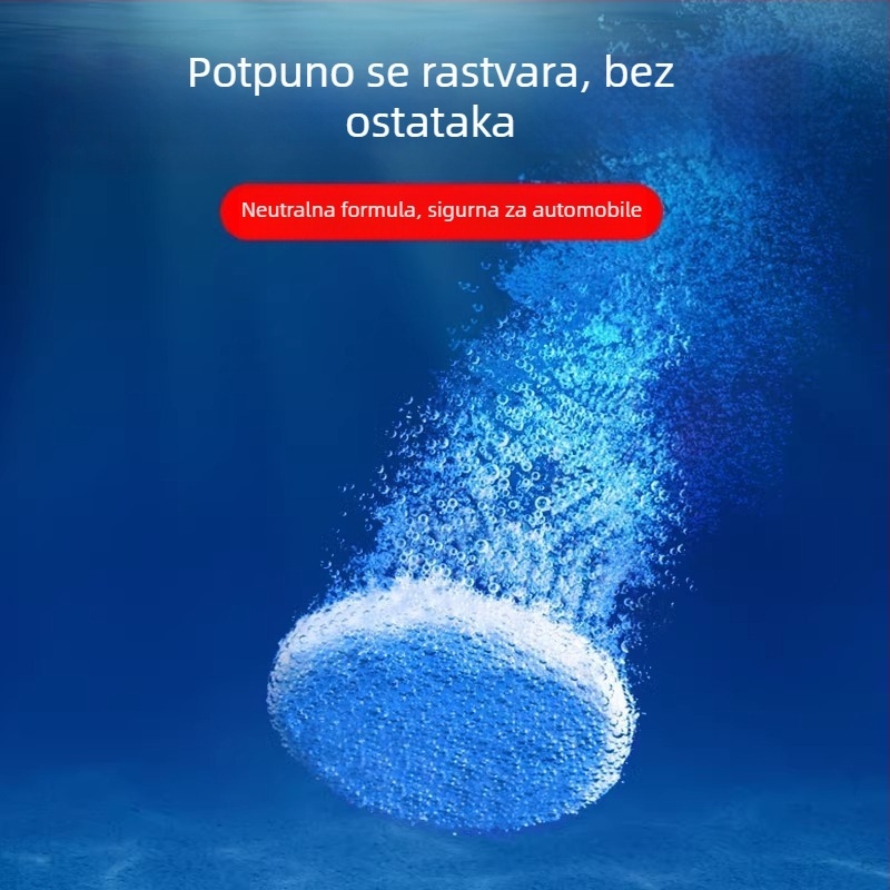 Automobilske effervencijske tablete za tekućinu za pranje vjetrobranskog stakla, koncentrirani otapalač masnog filma, sve sezone, 10 komada, model Yj-a2803-bhj-13t