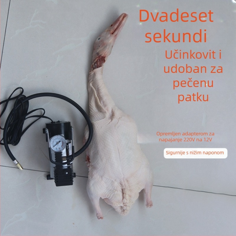 Višefunkcijska pumpa za nadimanje pečenog mesa, peradi i stoke (240V, 220W, USB, digitalni zaslon, >2 cilindri)