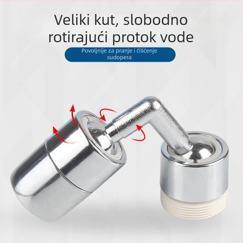 720° univerzalni okretni aerator slavine za pranje lica i produženje umivaonika