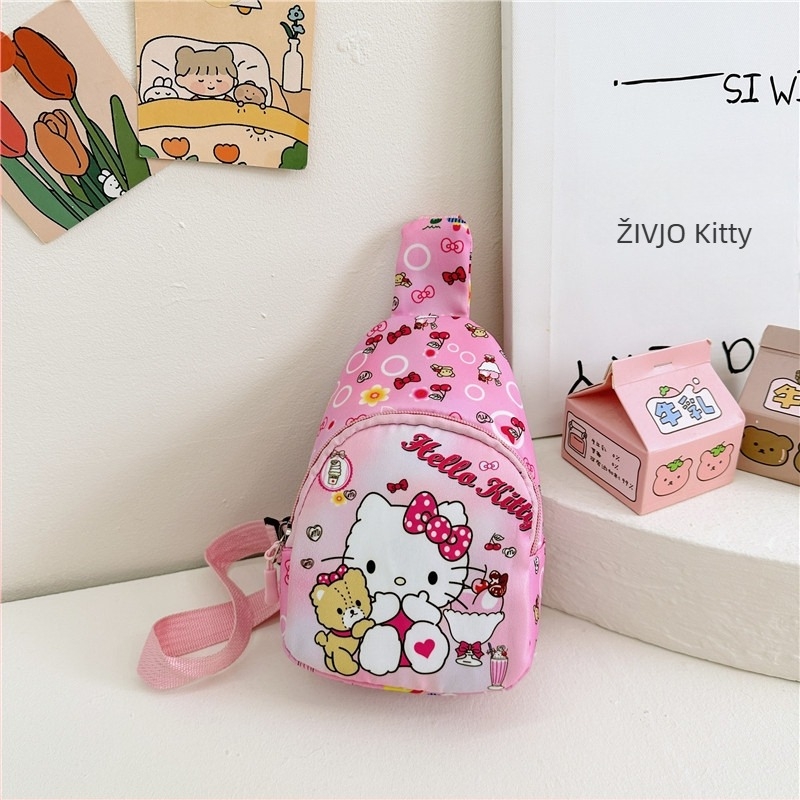 Torba za struk za djecu s motivom Cartoon Coolomi – neutralno za dječake i djevojčice, nylon izvana, poliester podstava, vrlo lagana