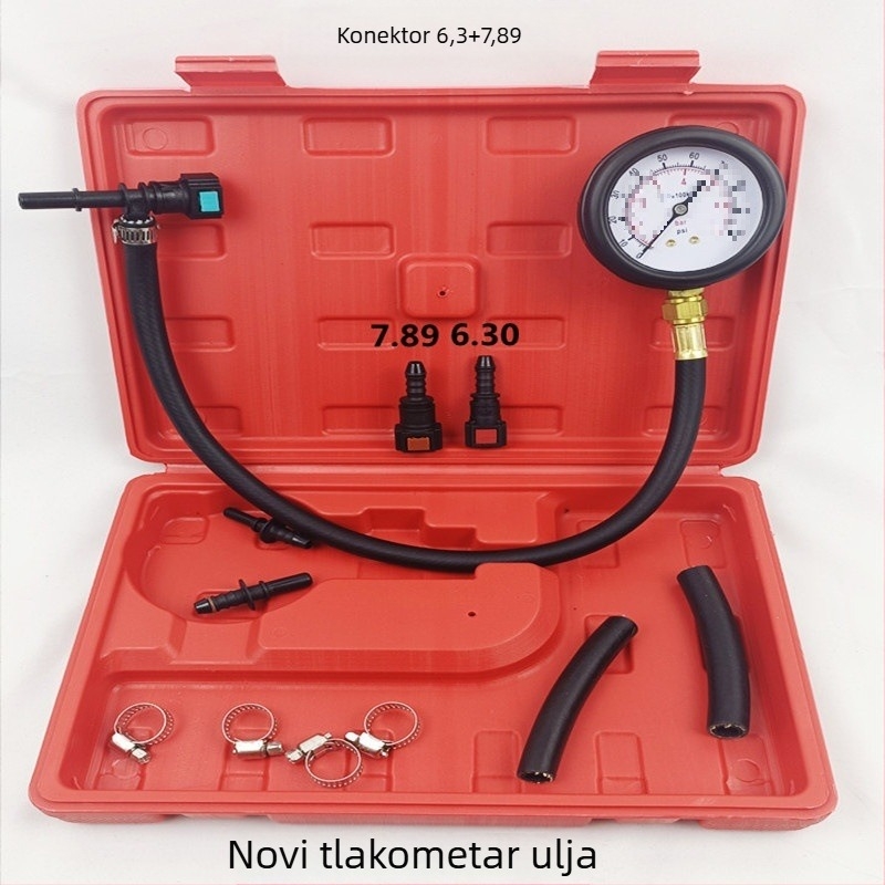 Automobilski tester tlaka goriva i ulja — TONGLEI, manometri za gorivo i ulje, alat za testiranje