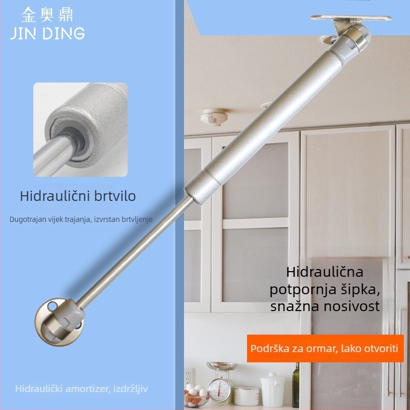 Gasni amortizer za namještaj - Jin Aoding Model 001, Materijal: cinkova legura i plastika, Stil: moderni minimalizam