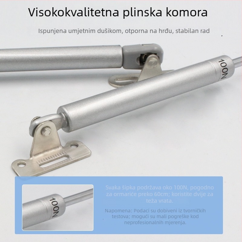 Gasni amortizer za namještaj - Jin Aoding Model 001, Materijal: cinkova legura i plastika, Stil: moderni minimalizam