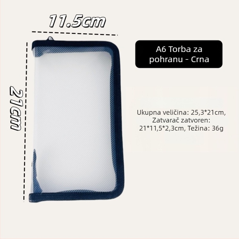 Držač kartica i dokumenata — PP, pravokutnog oblika, model 11-27, višenamjenski, japanski stil