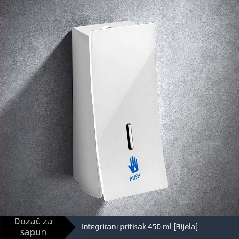 Dozator sapuna, zidni, ručno pritiskanje, plastično kućište, Zyq-1078, težina 0,39 kg