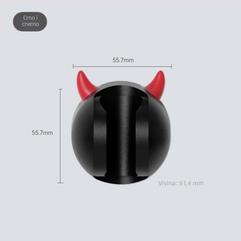 Držač za glavu tuša s vakuumskim montiranjem, podesiv, ABS+HIPS, za kupaonicu