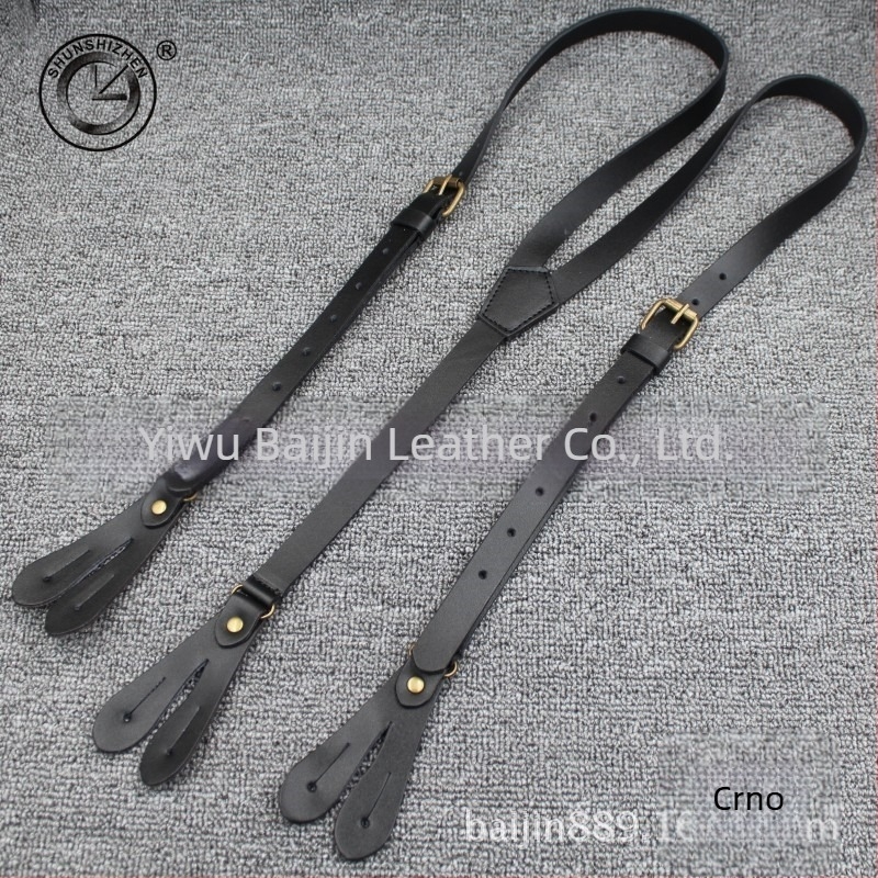 Muške naramenice s križnim stražnjim dijelom, kopčasti klipsovi, podesiva duljina