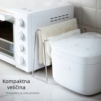 Držač za krpe za kuhinju od 304 nehrđajućeg čelika, stolna instalacija, 1. razina, klasični kineski stil, skladištenje u kuhinji, na stolu i u kupaoni