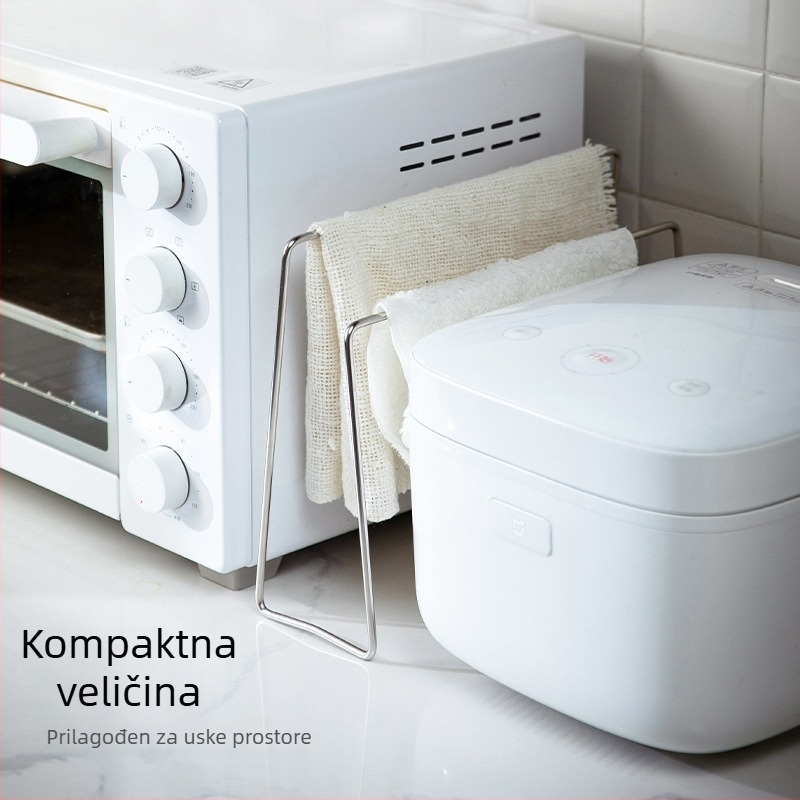 Držač za krpe za kuhinju od 304 nehrđajućeg čelika, stolna instalacija, 1. razina, klasični kineski stil, skladištenje u kuhinji, na stolu i u kupaoni
