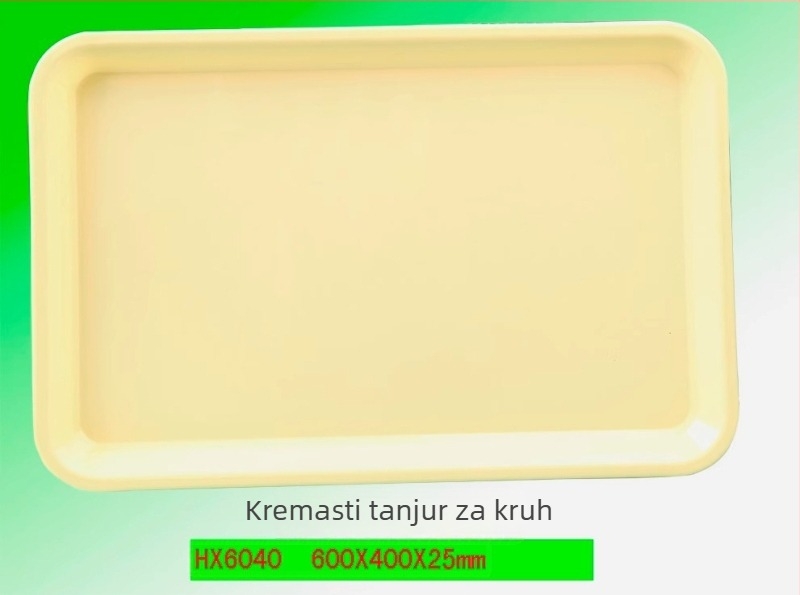 Plastični pladanj za izlaganje kruha i kolača za pekarnu izlog (Podrijetlo: Guangdong; Glavno područje prodaje: Drugo)