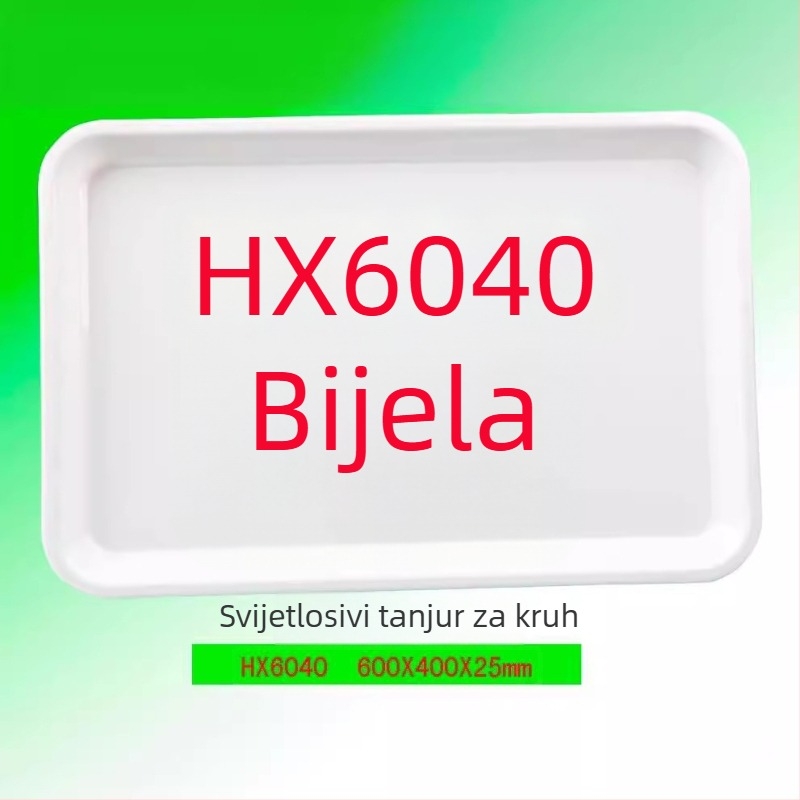 Plastični pladanj za izlaganje kruha i kolača za pekarnu izlog (Podrijetlo: Guangdong; Glavno područje prodaje: Drugo)