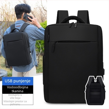 Ruksak za prijenosno računalo 16 inča, 20–35 L, unisex, Oxford tkanina, za poslovna putovanja i svakodnevnu upotrebu