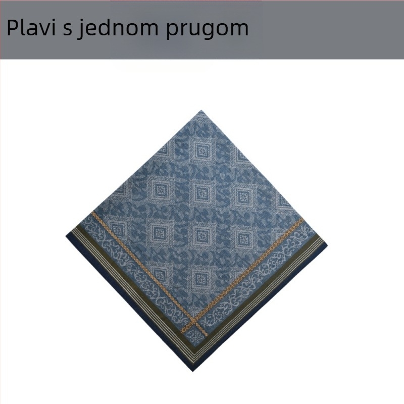Nosna marama od 100% pamuka, džakard tkanina, bez logo, 20 g, nježna prema koži, upija znoj