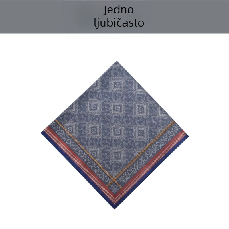 Nosna marama od 100% pamuka, džakard tkanina, bez logo, 20 g, nježna prema koži, upija znoj
